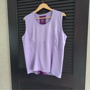 Nike‎ Women's Light Purple Tank Top XL